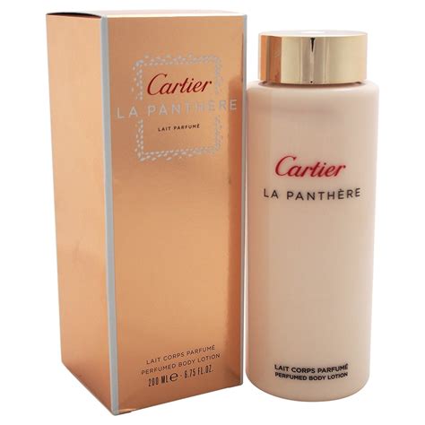 cartier panthere body lotion|cartier la panthere legere perfume.